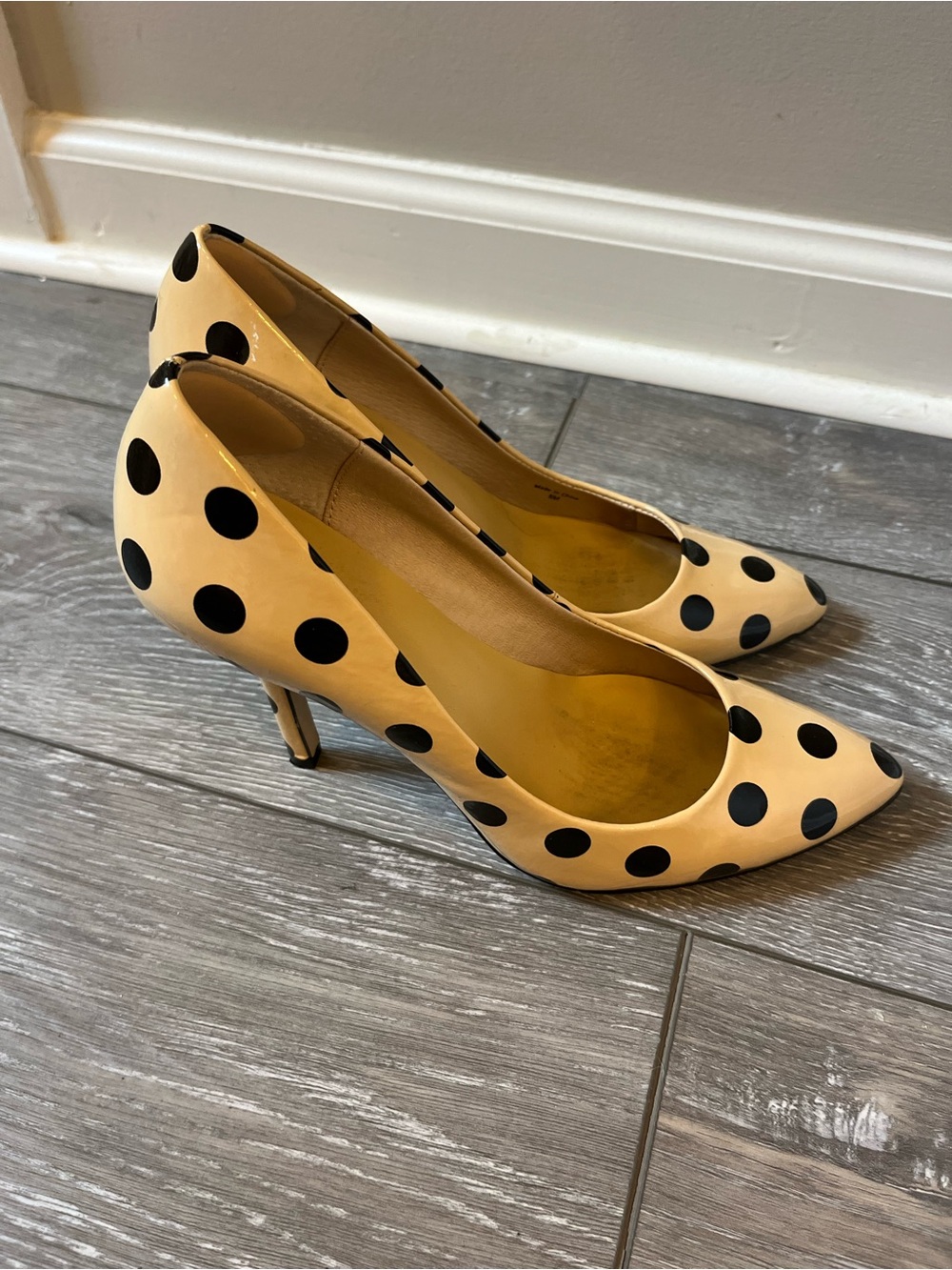 Kate Spade Polka Dot Patent Leather Pumps 8